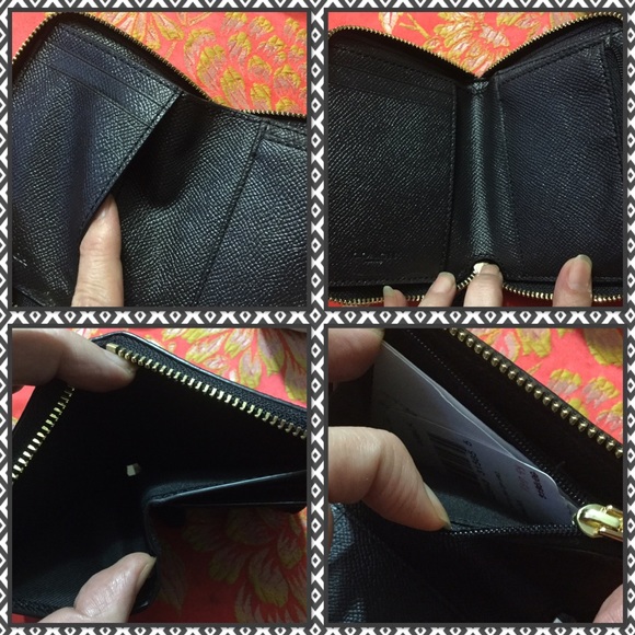 Authentic Coach black wallet - Picture 3 of 3